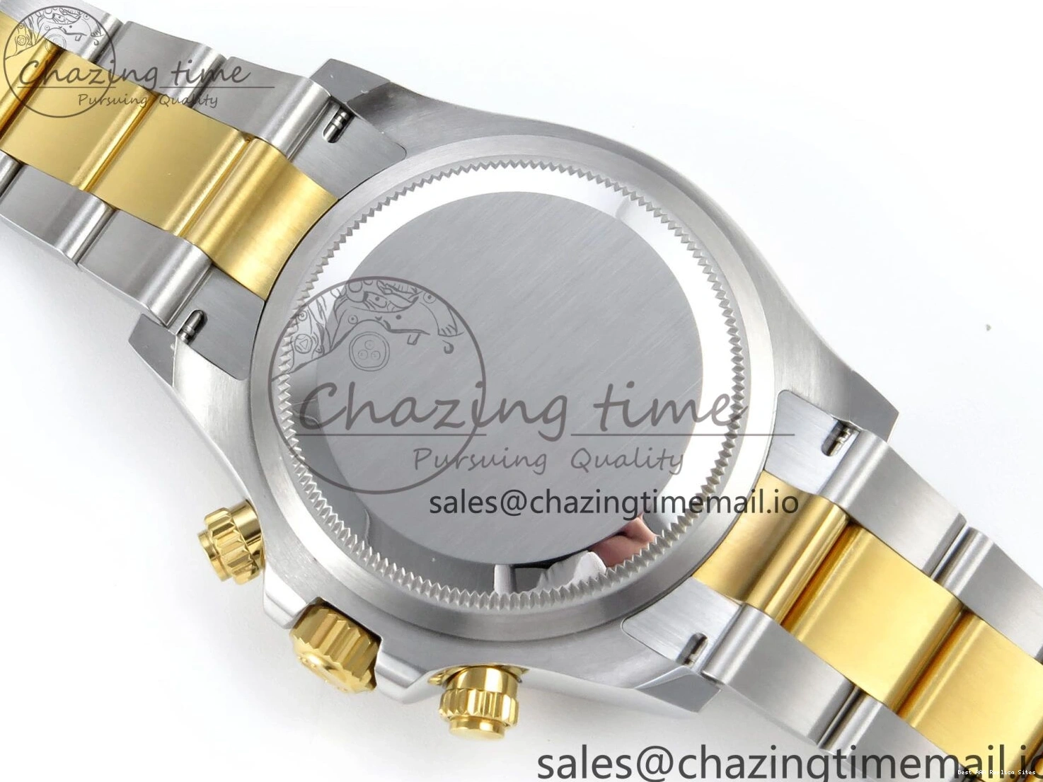 Best AAA Replica Sites Daytona SS YG 126503 on Dial FastDry Edition 736 Best Braclet YG Black 1:1 SH APSF 1228